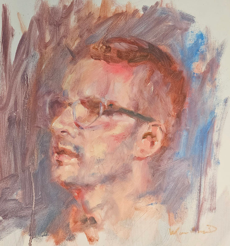 Man with glasses